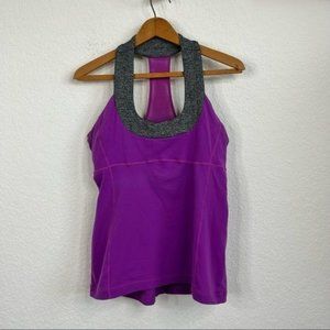 Lululemon Scoop Neck Tank Mesh Racerback T Back